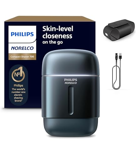 脱毛・除毛 PHILIPS Compact Shaver 700 Series Amazon.com: Philips Norelco 700 Series Compact Electric Travel
